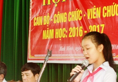 Hội nghị cán bộ công chức năm học 2016 - 2017