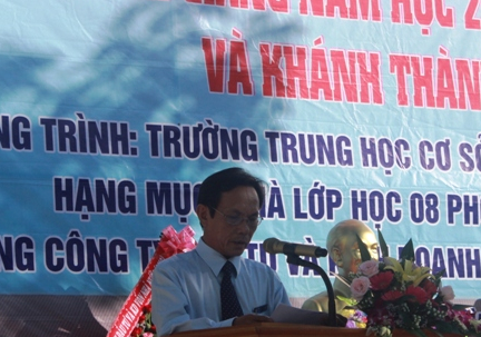 Lễ khai giảng năm học 2017 - 2018 và khánh thành phòng học mới